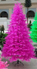 Искусственная елка «Фэнтези фуксия» (Литая хвоя) от 1,5 м до 3 м