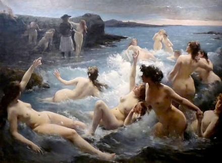 Fernand le Quesne (1856-1932) - эротическое искусство французского художника