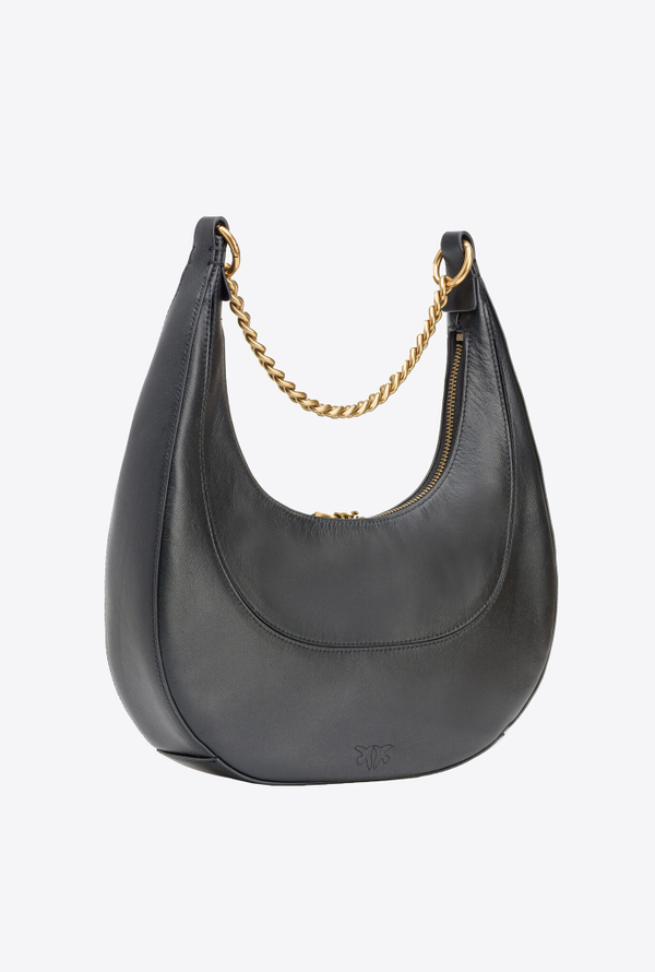 MINI BRIOCHE BAG HOBO - black