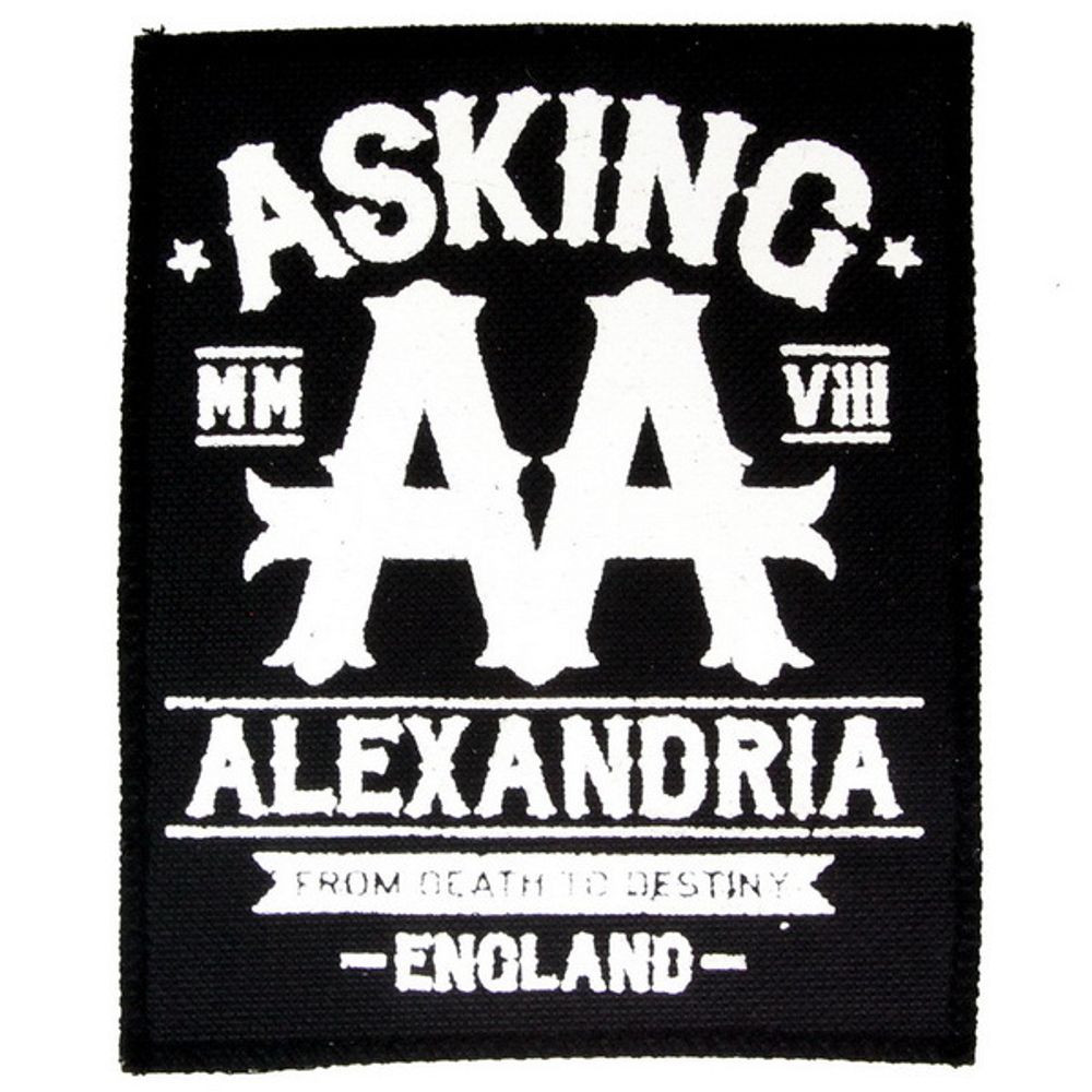 Нашивка Asking Alexandria (95Х115)