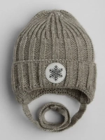 Шапка зимняя вязаная для малышей