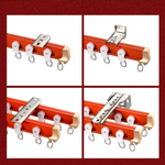 Карниз для штор изогнутый, алюминиевый