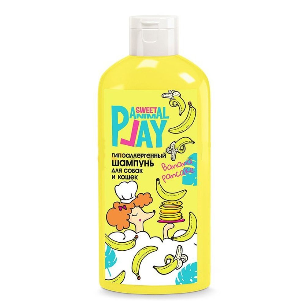 Шампунь гипоаллергенный Animal Play Sweet для собак и кошек, 300 мл