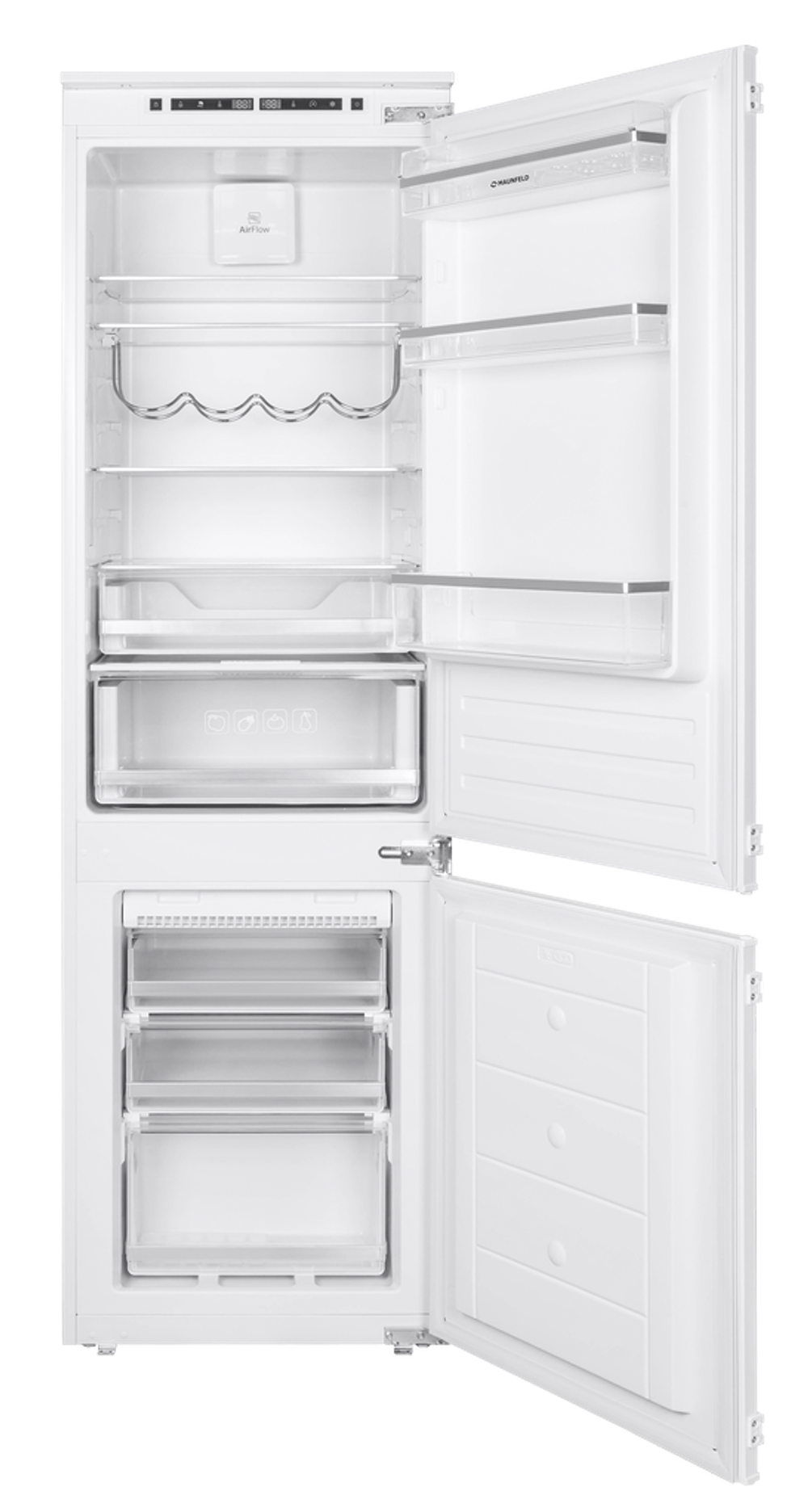 Холодильник встраиваемый MAUNFELD MBF177NFFW фото 2