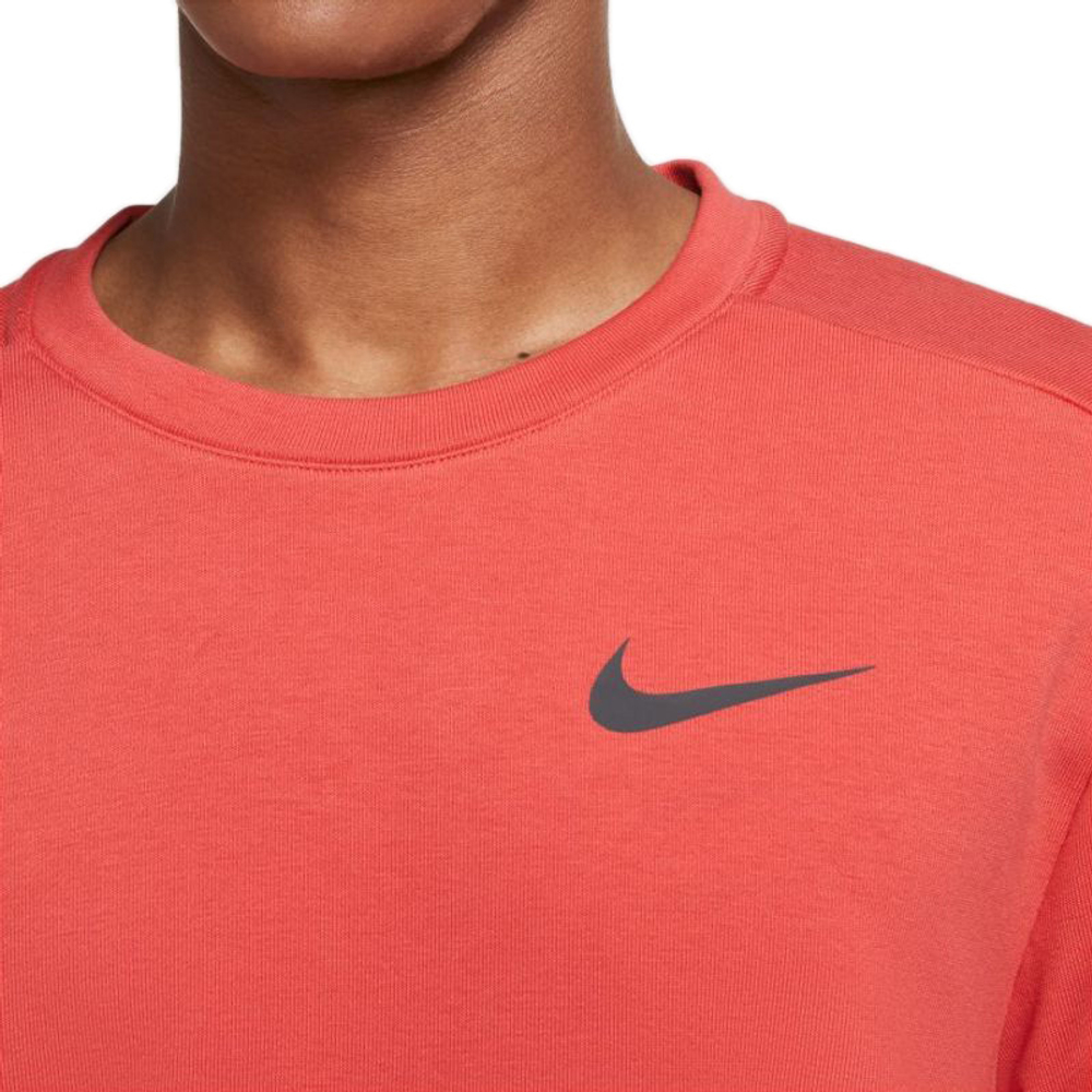 Мужская теннисная кофта Nike Dri Fit LS Crew M - lobster/black