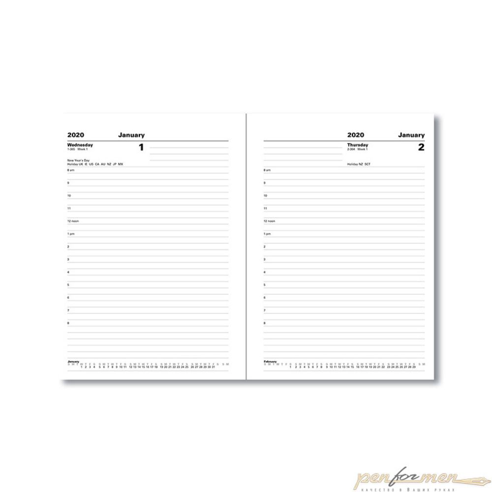 Ежедневник Letts Lexicon (PU) A5 белые страницы (412 128210)