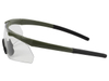 Очки стрелковые ShotTime Caracal, защитные, зелёные, линза прозрачная