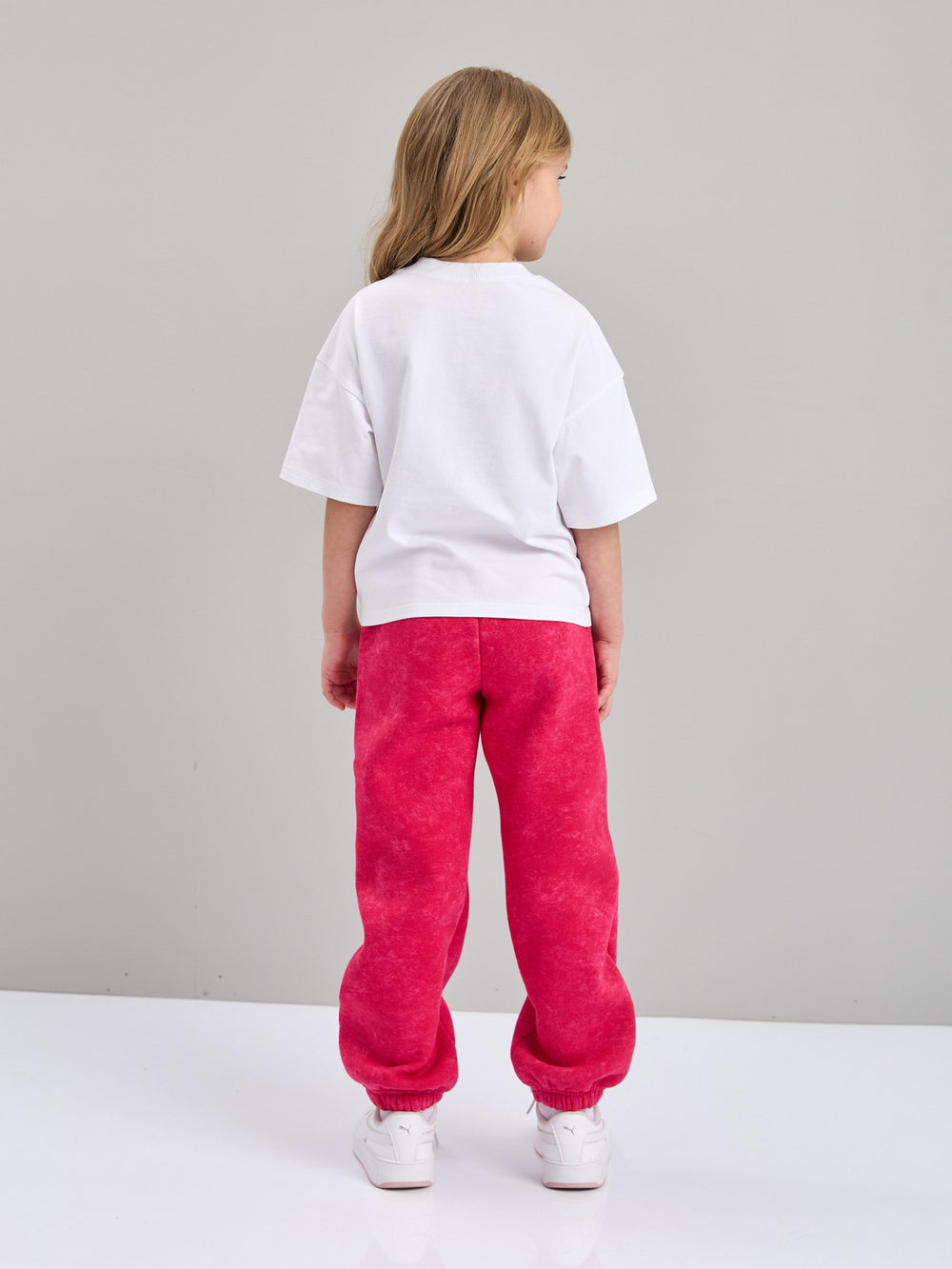 Детские брюки дБ-71/варенка-фуксия