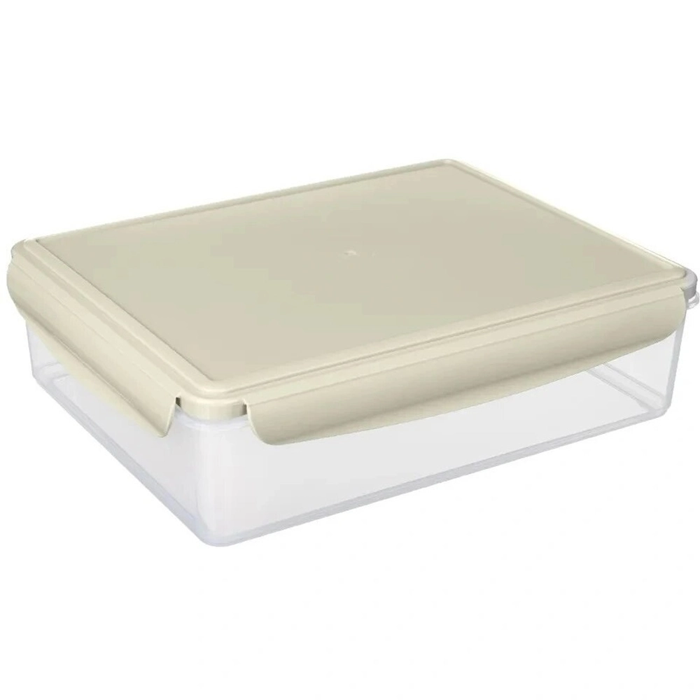 Контейнер для продуктов 3,7л «Smart lock» прямоугольный светло-серый 433116630