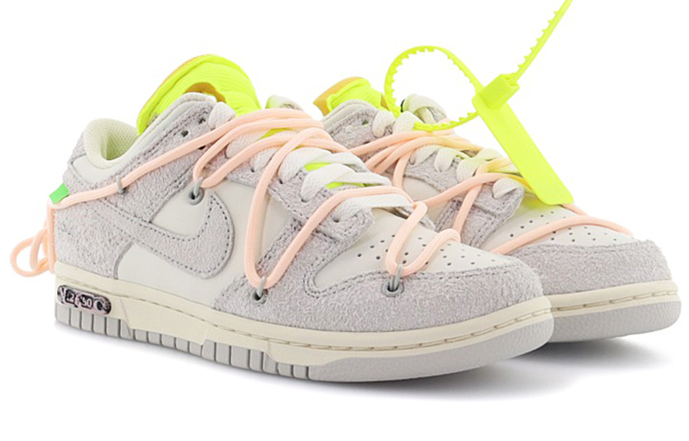 Кроссовки Off-White X Nike Dunk Low The 50 No.12