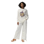 Баскетбольная женская футболка Jordan T-shirt White