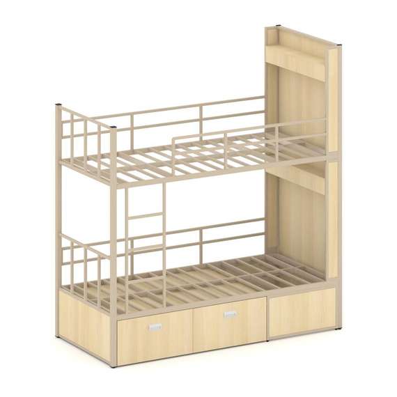 Overnight Кровать 2-х ярусная ON.K2-001 Акация Лорка/Металл Капучино 2080*950*2260