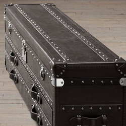 Тумба под телевизор Restoration Hardware Ридер США вид сбоку