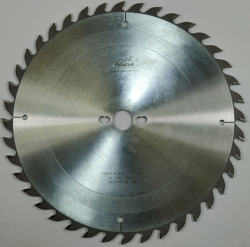 Пила дисковая TCT "Pilana" 350x3.6/2.5x30 z40 81-26 WZ