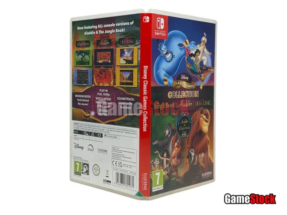 NSW Disney Classic Games: The Jungle Book, Aladdin and The Lion King (Б/У, Английская версия)