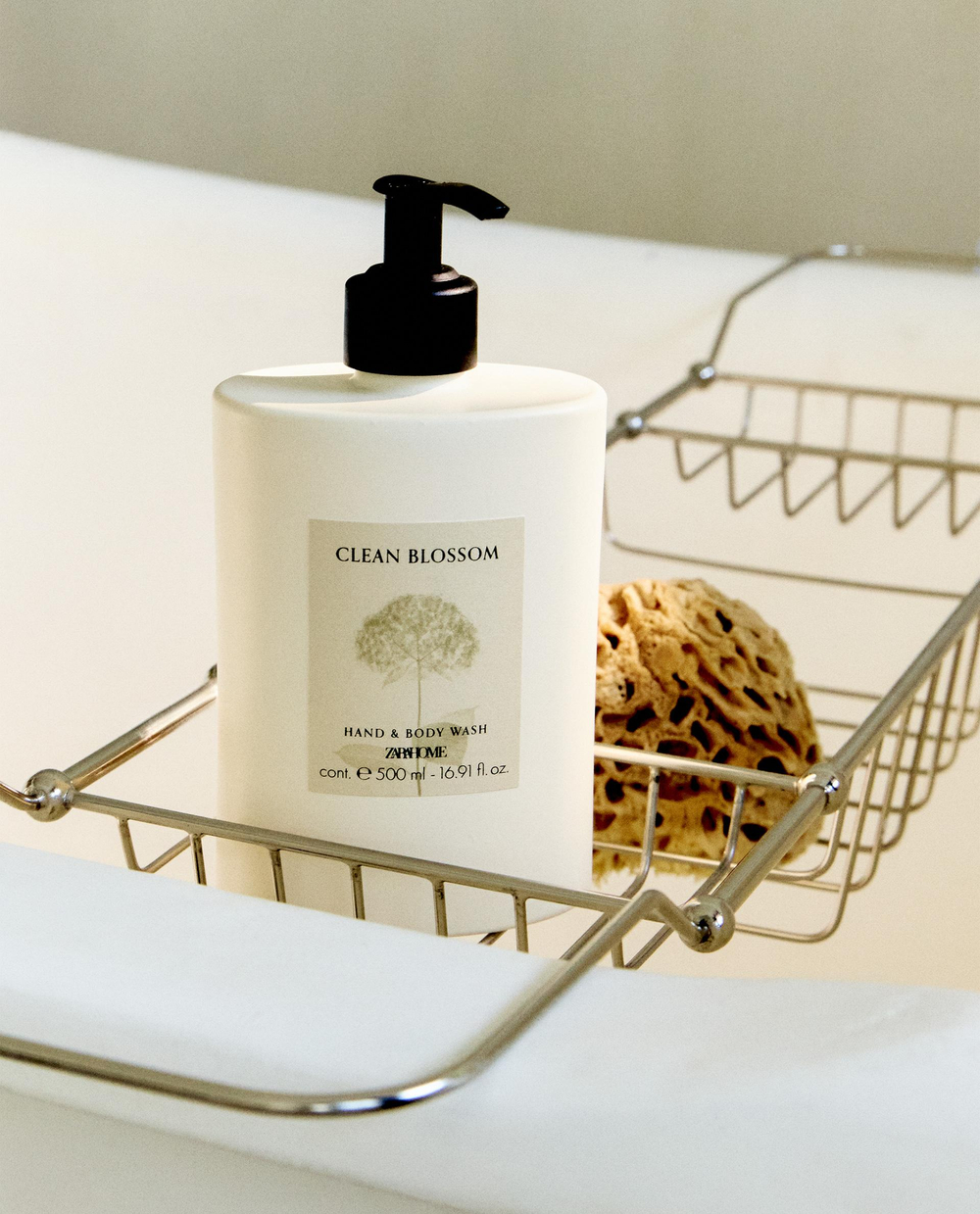 Zara Home Жидкое мыло Clean Blossom 500 мл для рук и тела, парфюмированное, аромат цветочный