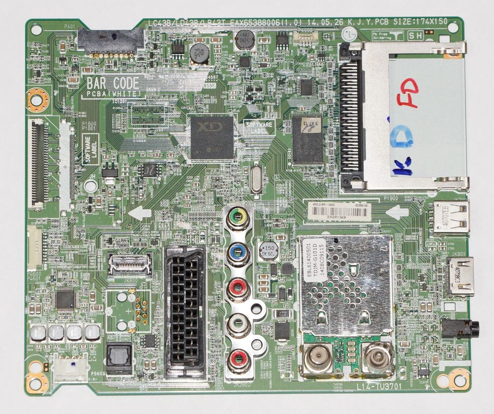 EAX65388006(1.0) EBU62356106 купить mainboard телевизора LG