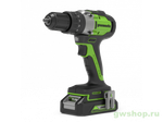 Аккумуляторная дрель-шуруповерт GREENWORKS GD24DD60K бесщеточная 3704107UA