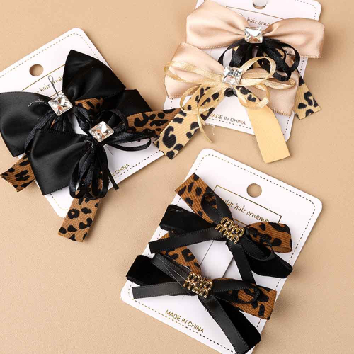 Набор заколок из 2х шт Бантики