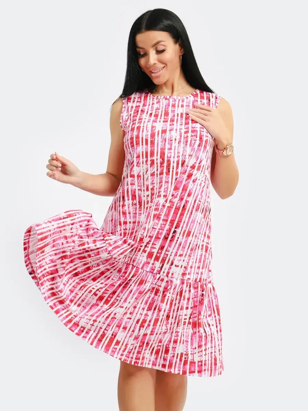 Платье свободное летнее