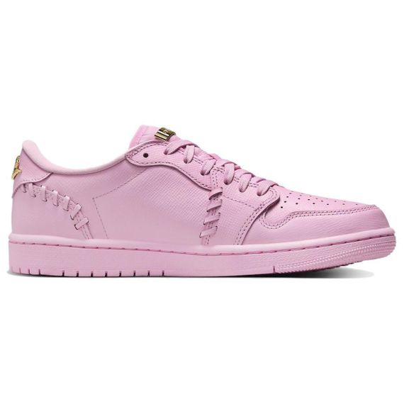 Jordan Air Jordan 1 Винтажные баскетбольные кроссовки Low Top Розово-золотые Женские