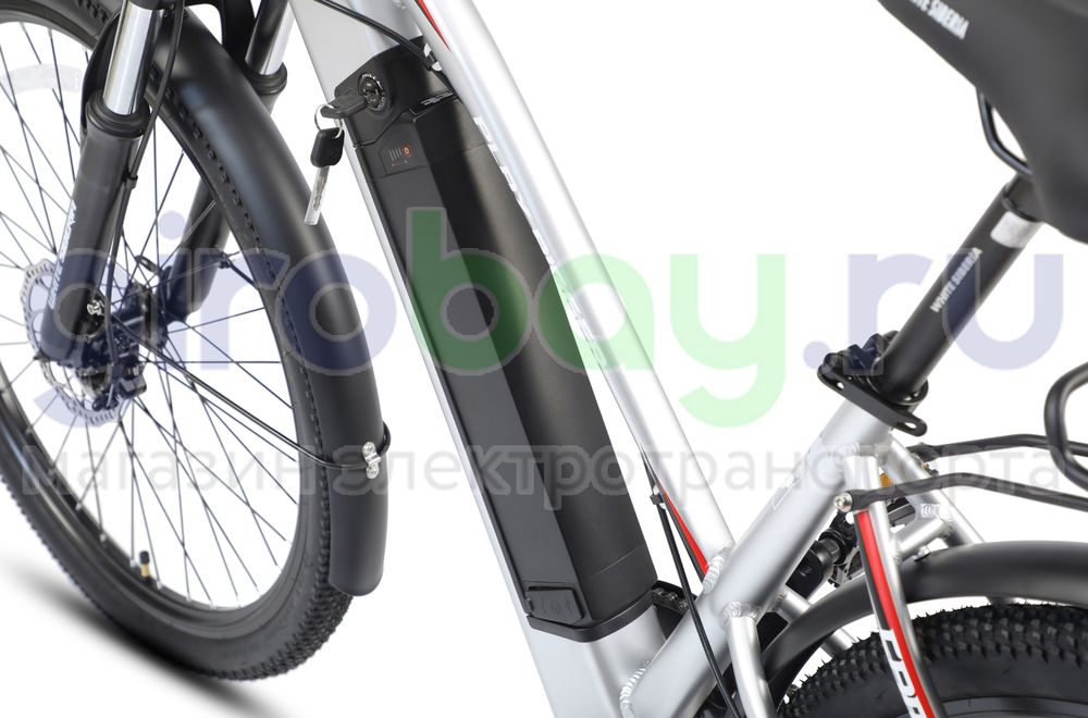 Электровелосипед WHITE SIBERIA CAMRY LIGHT 36V/11A 500W Snegir (Синий) фото 18 фото №19