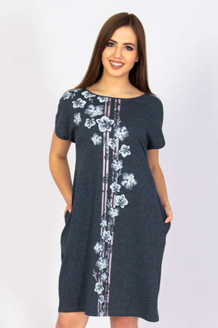 [m]Платье "ТАЙ" П 029 синий