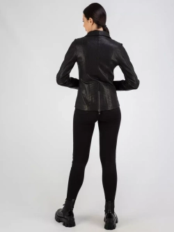 Кожаная куртка демисезонная косуха
