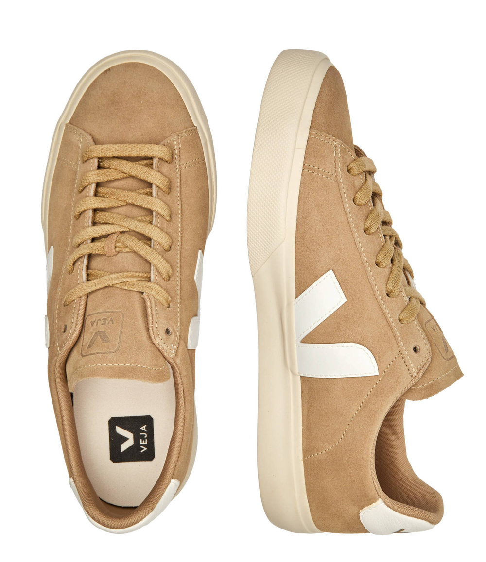 Кожаные кроссовки Campo VEJA - бежевый(CP0302963)