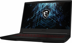 Ноутбук MSI GF63 12HW-005XRU Core i5 12500H 16Gb SSD512Gb Intel Arc A370M 4Gb 15.6" IPS FHD (1920x1080) Free DOS black WiFi BT Cam (9S7-16R712-005)