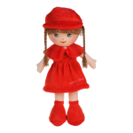 Кукла в платье с меховым воротником № 1 22x61x17см. (Hand)