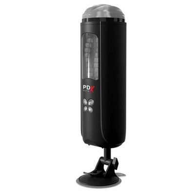 Вибромастурбатор с эффектом всасывания PDX ELITE Ultimate Milker (Цвет: черный)