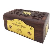 Чай черный Bharat Bazaar Assam в деревянной коробке 50 г