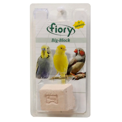 Fiory био-камень для птиц big-block с селеном 55 г (34010)