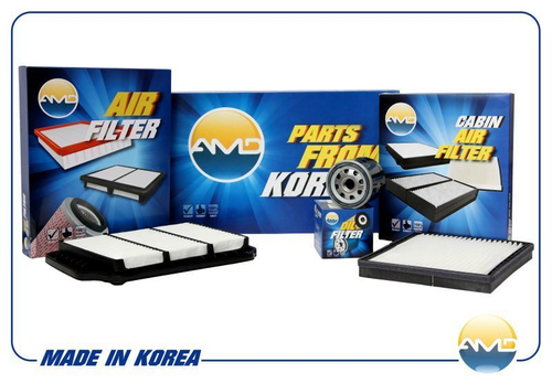Комплект фильтров Chevrolet Lacetti Daewoo Gentra (воздуш. + масл.+ салон.) (AMD)
