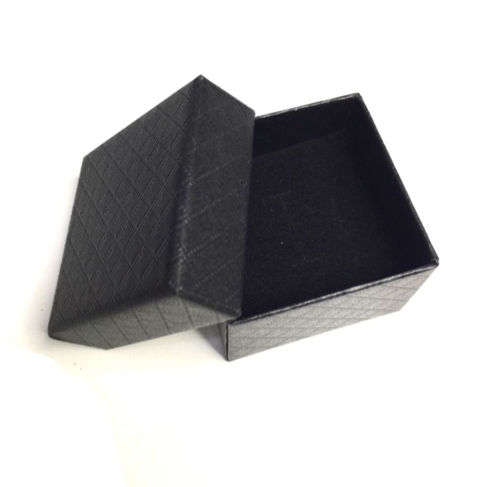 Упаковка коробочка черная 5*5*3 см