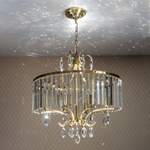 Citilux Инга CL335183 Люстра подвесная хрустальная Бронза