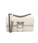 кожаная сумка через плечо love one Pinko - кремовый(100941 A0GK)