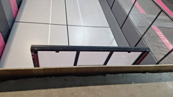 Ковер надувной баскетбольная площадка - 10,5х6х30см