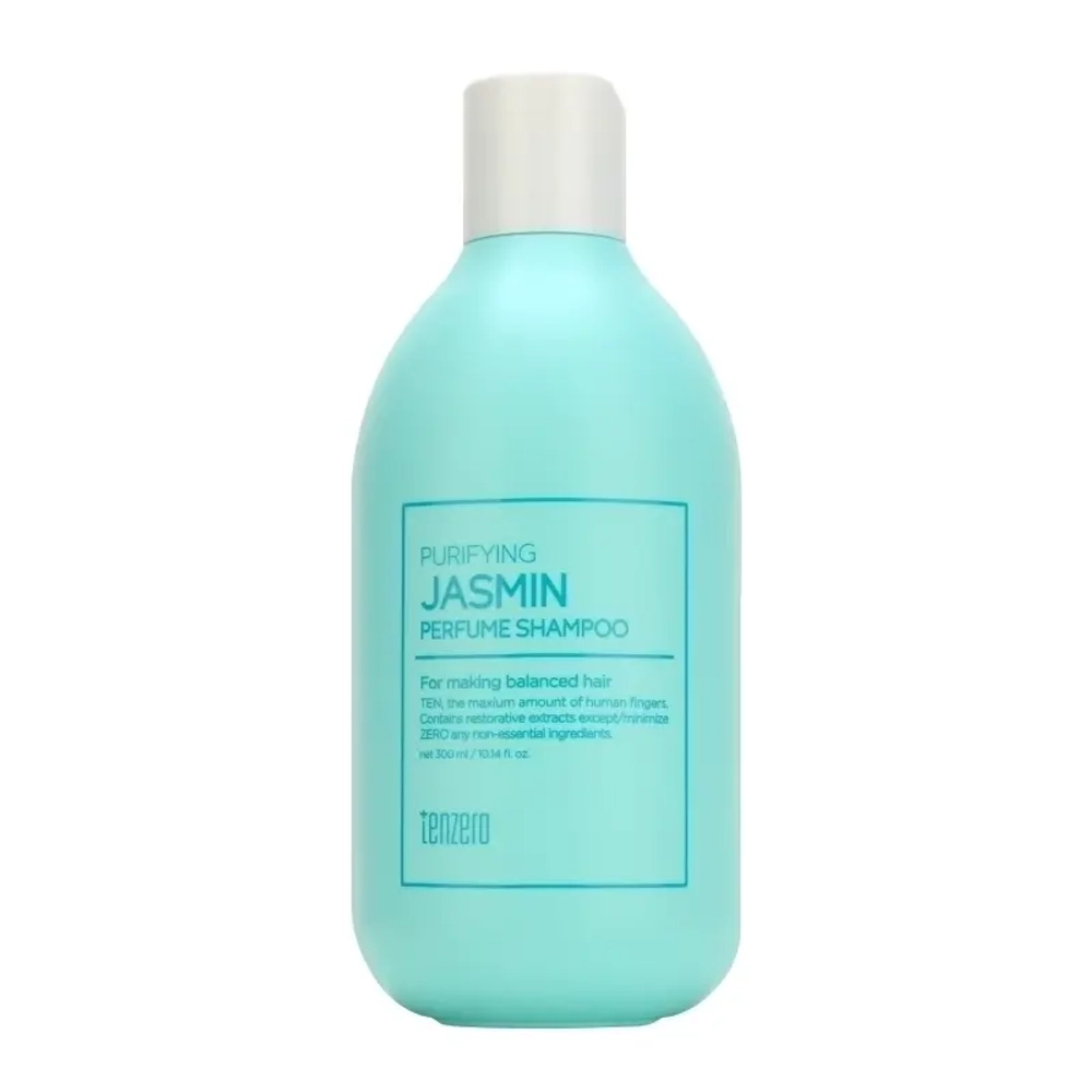 TENZERO PURIFYING JASMIN PERFUME SHAMPOO  Парфюмированный шампунь для волос с ароматом жасмина  300мл