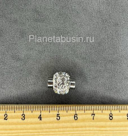 Замки (Китай) магнитный с микроцирконами 0654