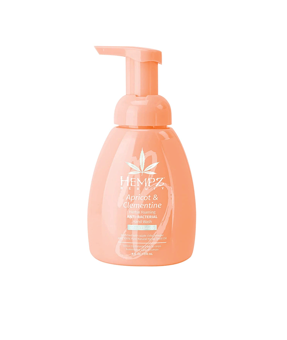 Жидкое мыло для рук HEMPZ APRICOT & CLEMENTINE hand wash NEW, 236ml