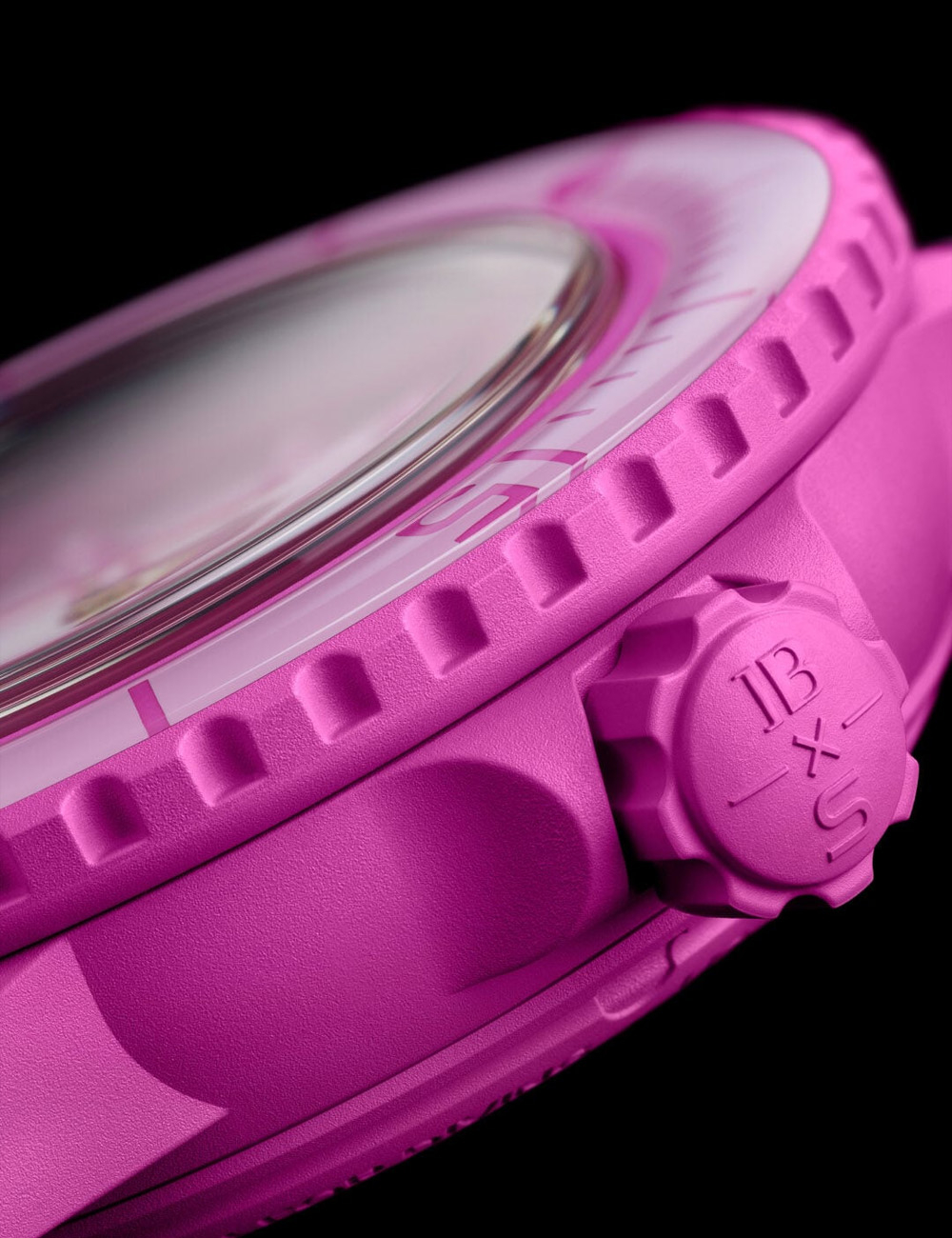 Наручные часы Blancpain X Swatch "Pink Ocean"