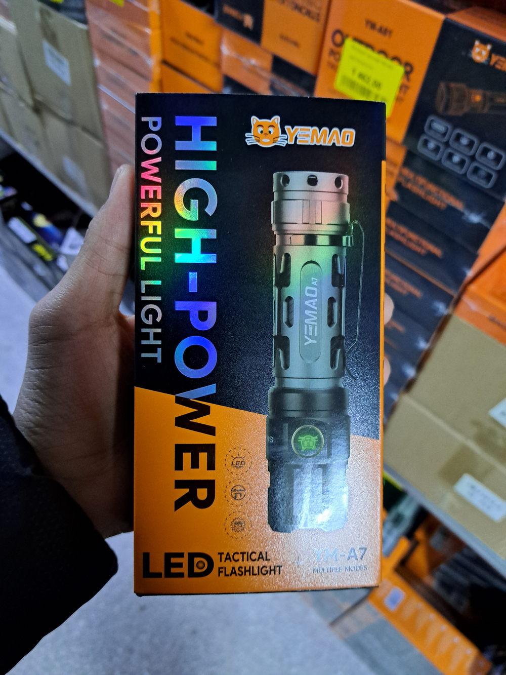 Фонарик ручной YM-A7 А7 YEMAO