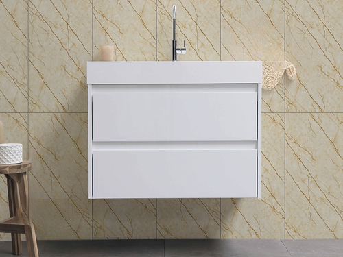 Самоклеящаяся панель ПВХ Мрамор амбер 600х300х2 мм