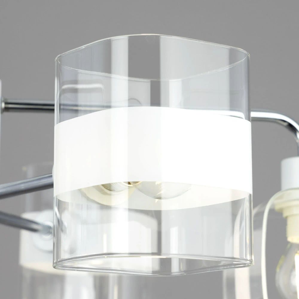 Citilux Бертон CL140160 Люстра потолочная Белая