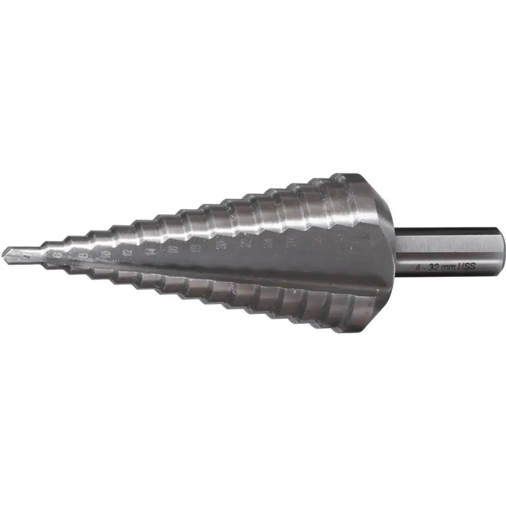Сверло ступенчатое по металлу HSS 4—32 мм Makita D-40163