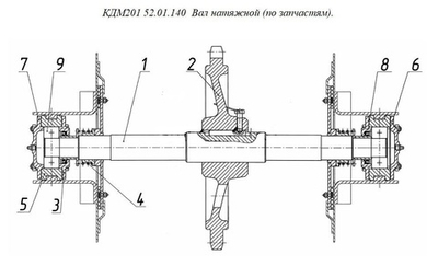 Кольцо КДМ201 03.01.042