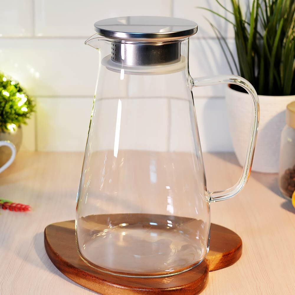 Кувшин 1,6л с крышкой, h21,3см, d12,5см, GPH-008