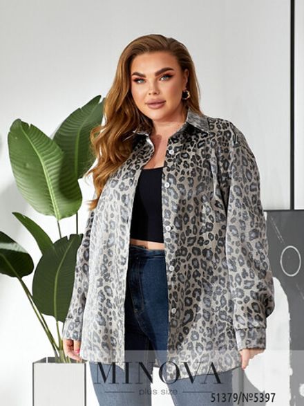 Рубашка 5397-серый Minova Фото 2